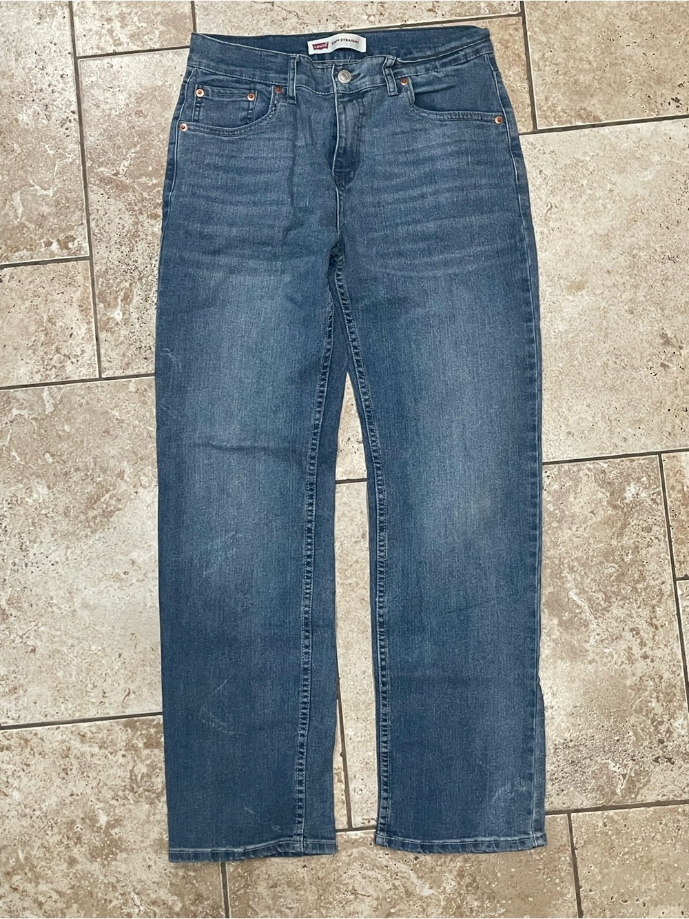 Levi’s Men's 514 29x29 Straight-Leg Blue Jeans